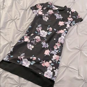 Black Floral Dress